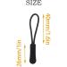 12 Pc Zipper Pendants - Durable Nylon Zipper Pulls for Clothing Bags & School Bags | International Shipping - Buy Online on GoSupps.com