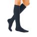 Medi - Medive Forte compression stockings |Short |Medical compression stockings CCL 3 for women and men |Compression stockings class 3 |Size III - Small foot |marine
