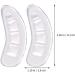 Buy SOLUSTRE Non-Slip Heel Inserts - 4 Pairs Metatarsal Pads for Foot Care | Invisible Flannel Insole Pads for Girls & Running - Buy Online on GoSupps.com