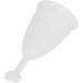 Buy Portable Soft Flexible Menstrual Cup - Ideal for Travel & Home Use (White) | Eco-Friendly & Comfort Fit - Buy Online on GoSupps.com