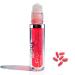 MODE Lip Glaze RED HOT CINNAMON Flavored Lip Gloss Roll On Sheer Wet Shine with Hydrating Moisturizing Sweet Almond Areni Noir & Wild Rose Natural Skincare Fruit Oils No Cruelty Vegan NY Made 4ml