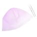 Lurrose 1 Set hair color highlighter cap hair tinting dye hat highlight colour hat hair tinting bowl DIY plastic dye Dyeing Color Tool clamshell hair dye bowl conditioning Stainless steel Pink