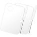FRCOLOR 3 Sets Color Palette - Makeup Mixing Tray & Spatula | Stainless Steel Acrylic Palettes for Professional Beauty & Foundation - Buy Online on GoSupps.com