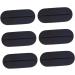 CliSpeed Women's Lingerie Heating Pillows - 6-Piece Shoulder & Neck Cushion Set | Silicone Shoulder Straps & Amplifier - Black 9x4cm - Buy Online on GoSupps.com