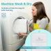 Luxury Bath Haven Full Body Bath Pillow with Headrest - Spa Accessories for Neck and Back - Powerful Suction Cups - Ideal for Shower, Tub, Jacuzzi - Buy Online on GoSupps.com