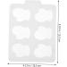Alipis 1pc Christmas Stencils Chocolate Cupcakes Molds for Resin Baking Molds Kit with Cover Cookie 3D - Buy Online on GoSupps.com