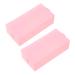 Lurrose Box grinding head storage box Nail Manicure supplies professional nail kit nail care kit manicure pedicure kit Nail Drill Holder Nail Bit Holder nail art tools shell Multiple slots