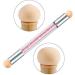 Double Head Ombre Sponge Stick for Nail Art | 4 Replacement Heads & Pigment Brushes | Shop Internationally - Buy Online on GoSupps.com
