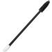 Eyelash Brush Disposable Eye Lash Brush Double Ended 11.7cm Length Rounded Beveled Brush Soft for Eyebrow (Black) - Buy Online on GoSupps.com