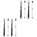 CLISPEED 8 pcs Wangan hair toothbrush cleaning brush clean oral care small brush head pregnant woman soft fur