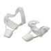 Ruilogod 2pcs Foot Care Hallux Valgus Orthetics Bunion Corrector Toe Splint Spacer Separators Straightener