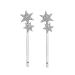 Lurrose Metal Hair Clips Metal Hair Clips 2PC Rhinestone Star Hair Rhinestone Bobby Star Hair Clips Hair Accessories Hair for Women Girl Wedding Party Silver Metal Hair Clip Metal Hair Clip