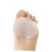 Gel Bunion Protector Insoles - Foot Separator for High Heels - Toe Spreader & Forefoot Pad - White - 1 Pair - Buy Online on GoSupps.com