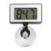 Aquarium Thermometer Waterproof Thermometer with Suction Cup Reptile Thermometer, Fish Tank Thermometer Digital Fish Tank Thermometer with Large LCD Display Water Temperature for Fish