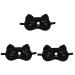 Beaupretty 3 Pcs Sleep Mask Eye Sleeping Eye Cover for Sleeping Cat Sleeping Mask Sleeping Eye Shade Eyeshadow Plane Eye Cover Plush Eye Cover Panda Mask Goggles Travel Cover Eyes Polyester