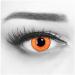 Meralens Orange Contact Lenses - Overwatch Tracer Circle Lenses for Halloween Mardi Gras & Cosplay | 1 Pair Opaque Includes Free Lens Case - Buy Online on GoSupps.com