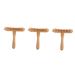 Healeeved 3st scratch stick back massager made of wood Guasha-Schaber body tools wood back massage device rsoller Thai massage tab scratch board beech man meridian rod universal-light brownx3st 18x17.5cmx3pcs