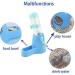 3 in 1 Hamster Hanging Water Bottle Dispenser Feeder Hanging Pet Guinea Pig Squirrel Rabbit Drinking Head Pipe Fountain Blue - Buy Online on GoSupps.com