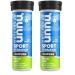 Nuun Sport + Caffeine: Electrolyte Tablets Fresh Lime 1 Tube (10 servings) (Pack of 2) 10 Count (Pack of 2)