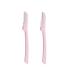 Yinbaoer eyebrow razor Dermaplaning Dermaplaning tool eyebrow razor for women Face razor facial razor for women facial razor pink 2PCs