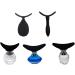Mipcase Eyeshadow Stamp Crease 3 Pcs Makeup Make up Kit Silicon Eye Shadow Stamp Eyeshadow Stamp Tool Die 5.4*5cmx3pcs As Shownx3pcs - Buy Online on GoSupps.com