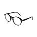 Calabria ZT-1662 Designer Round Reading Glasses +2.00 Black Men Women Trendy Single Power Readers Eyeglasses TR90 Frame