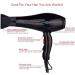 4000W Powerful Professional Salon Hair Dryer Negative Ion Blow Dryer Electric Hairdryer Hot/Cold Wind With Air Collecting Nozzle - Buy Online on GoSupps.com
