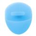 Silicone Face Cleansing Brush Massager - Exfoliator Scrubber Tool in Sky Blue | Manual Face Washing Solution - Buy Online on GoSupps.com