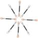 Angoily 100 Pcs Makeup Brush Eye Blending Brush Eyeshadow Brush Kit Eye Shadow Brush Miss Disposable Set 8x1cmx2pcs Pinkx2pcs - Buy Online on GoSupps.com