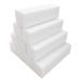 10pcs White Nail Buffer Block 4 Way Professional Nail Files and Buffer Nail Sanding Tools for Gel Natural Acrylic Nails