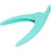 Nail Tip Cutter Stainless Steel Portable Trimmer for Manicure DIY Easy to Carry Cut Your Desired Lengths and Shapes Ergonomic Design Widely Applicable Made of Plastic (Green) - Buy Online on GoSupps.com