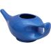 Porcelain Ceramic Neti Pot for Nasal Cleansing | Natural Sinus Infection Treatment | 225ml Capacity + 10 Sachet Neti Salt - HEALTHANDWEALTH - Buy Online on GoSupps.com