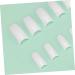 Ipetboom 2 Box Artificial Nails Short Fake Finger Nails Tip Press on Fake Nails Nail Accessories Nail Salon Accessories Nail Tech Accessories Acrylic Nails Full Cover French White - Buy Online on GoSupps.com