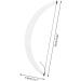 Abaodam 1 Set eyebrow tattoo ruler beauty tools microblading ruler practical eyebrow ruler guide bow - Buy Online on GoSupps.com
