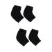 FRCOLOR 2 Pairs of Women's Socks Moisturising Socks Breathable Socks Women's Socks Ankle Socks Gel Socks Anti-Tear Socks Rip Stop Socks Silicone Gel Miss
