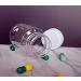 12 PCS 100 ML Clear Plastic Pill Bottles with White Screw Cap - Refillable Container for Pills, Powders, and Samples - Buy Online on GoSupps.com