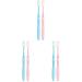 Healvian 6 pieces toothbrush for adults Little Head Super soft hair ultra -fine toothbrush with ten thousand hair delivery maternity care toothbrush accessories for