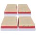 4 Pcs Venipuncture IV Injection Training Pad Model  Silicone Human Skin Suture Training Model  Injection Practice Pad 4 Veins Imbedded  3 Skin Layers