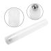 Healifty 10pcs 10ml Glass Essential Oil Roller Bottles - Stainless Steel Balls & Wooden Lids | Perfect for Essential Oils - International Shipping Available - Buy Online on GoSupps.com