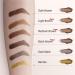 Shop Eyebrow Stamp Stencil Kit | Long-lasting Waterproof & Smudge-Proof - Perfect for Precise Eyebrow Shaping (Light Brown - Buy Online on GoSupps.com