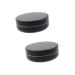 Solustre 2 pc holder for lens container contact lens applicator case-kit case contact lens container lens holder lens holder invisible accompanying box marble mirror box