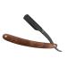 minkissy Manual Razor Shaver Razor Made of Metal Safe Razor Wooden Manual Man Hand Razor For Men