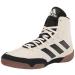 adidas Men's Tech Fall 2.0 Wrestling Shoe 10 Chalk White/Black/Gum