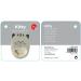 Balvi Foot Warmer Kitty - Soft & Comfortable Heat Bags in Grey | Keep Your Feet Warm - International Shipping Available - Buy Online on GoSupps.com