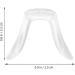 Lurrose Slipproof U-Shaped Silicone Nose Pads - 3 Pieces Glasses Bridge Rubber Saddle Strap Replacement for Secure Fit - Buy Online on GoSupps.com