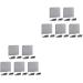 Cabilock 10 pieces Multifunctional hook wall clothes stand Razor holder Razor hanging hanger clothes rack for heavy clothing wall hook aluminum alloy sticky hooks no trace