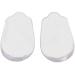 Unisex O Leg Corrective Heel Cushion Support Pad Adhesive 1 Pair - Transparent Shoe Insert Kids and Adults