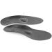 PU Leather Orthotic Insoles for Flat Feet Support - Perfect for Men & Women | 23.5cm Shoe Sole Insoles - Buy Online on GoSupps.com