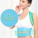 DFHBFG Adjustable Back Support Belt - Posture Corrector for Clavicle Spine and Lumbar - Large Blue Corset - Buy Online on GoSupps.com