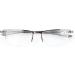 Eyekepper 3 Pack Lightweight Half Rim Reading Glasses for Men & Women - Gunmetal +1.5 Diopter - Buy Online on GoSupps.com